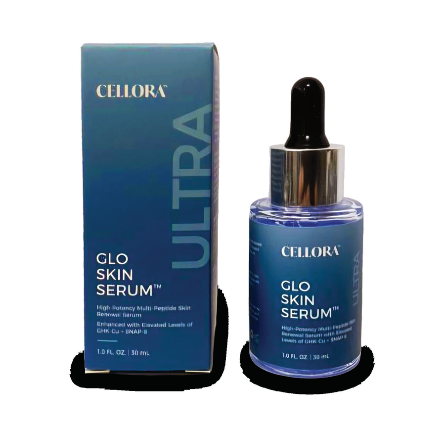 SNAP-8 (3%) + GHK-Cu (3%) Ultra Serum bottle and box